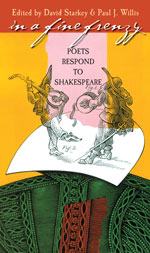 In a Fine Frenzy: Poets Respond to Shakespeare Book Cover